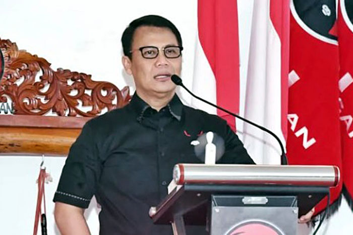 Ahmad Basarah, caleg DPR RI dari PDIP yang untuk sementara ini meraih suara terbanyak di Malang Raya