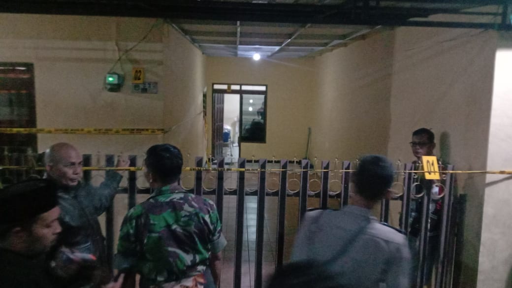 Lokasi perampokan di Jalan Anggodo Kecamatan Paksi Kabupaten Malang. Satu orang meninggal akibat dibunuh pelaku