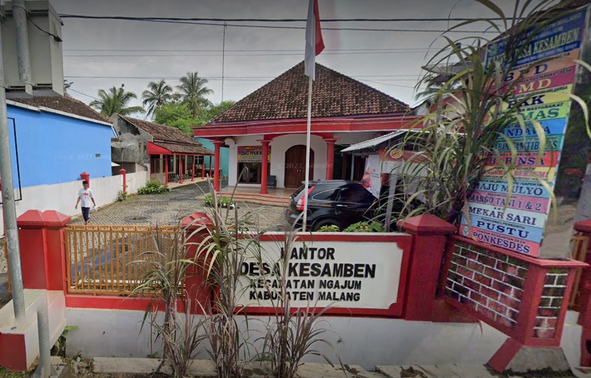 Kantor Desa Kesamben Ngajum Kabupaten Malang