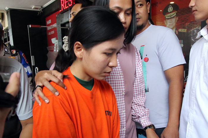 Indah Permatasari, tersangka penganiayaan balita anak dari selebgram Aghnia Punjabi