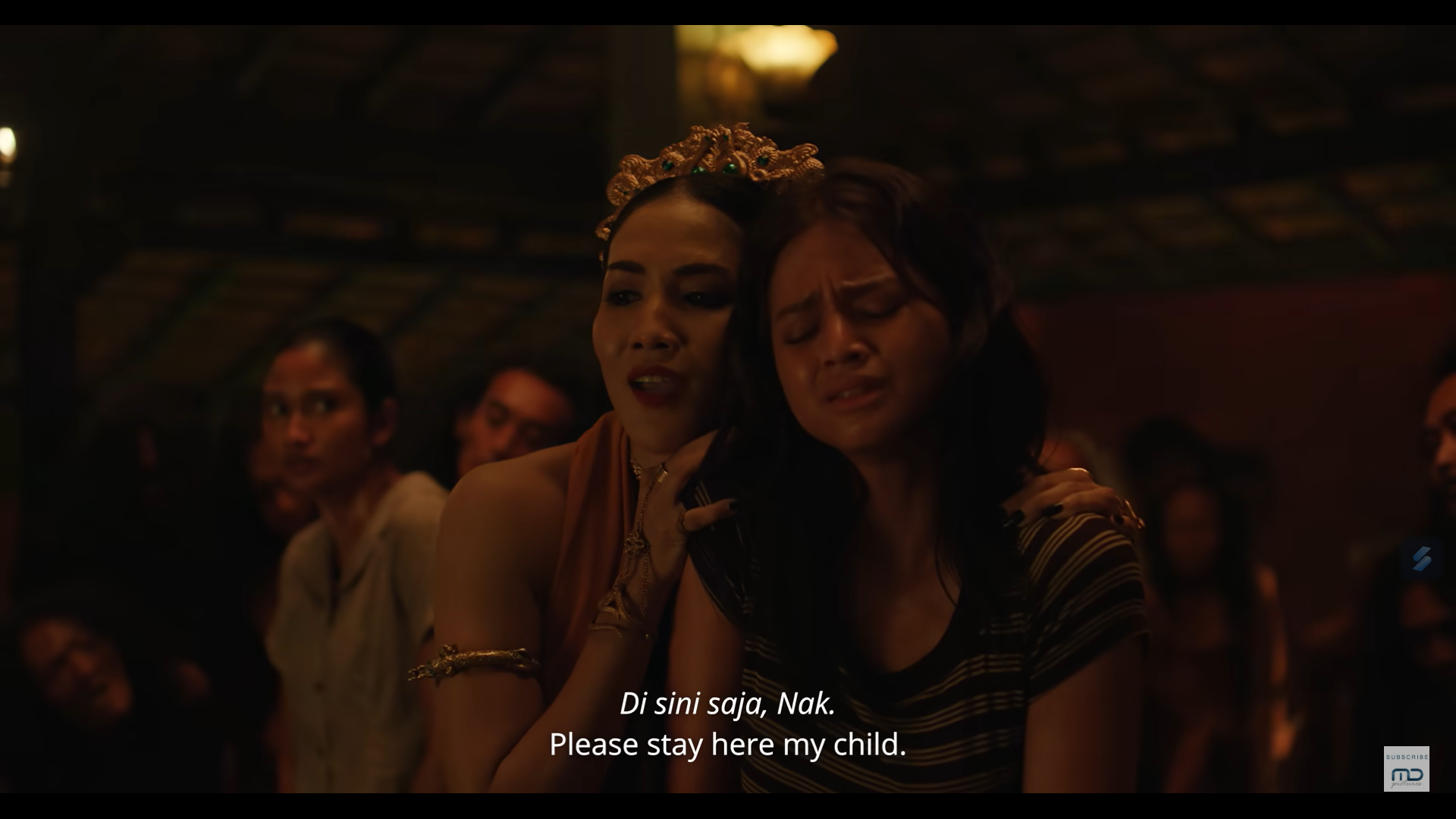 Cuplikan scene film Badarawuhi di Desa Penari. (MD Pictures)