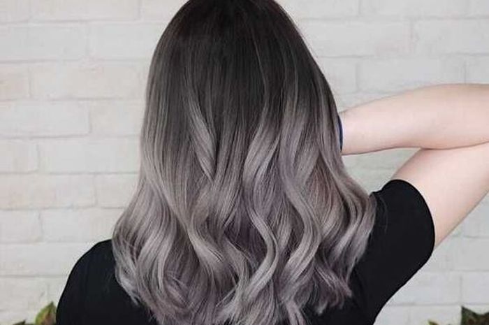Ilustrasi rambut dicat. (Pinterest)