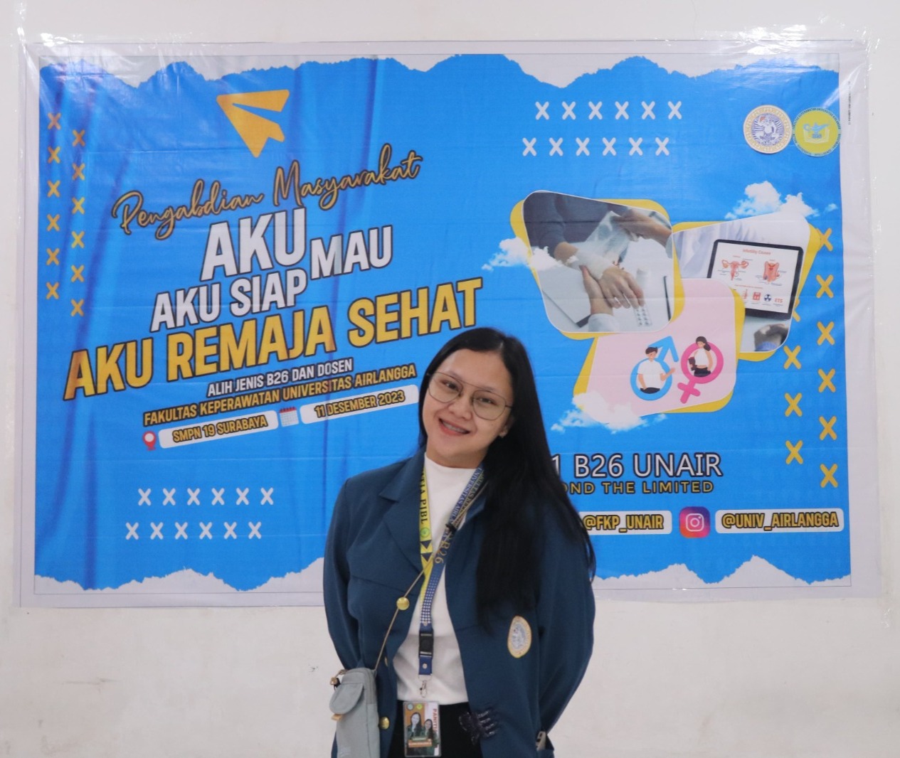 Elvira Ekklesia Aprilita Mahasiswi Fakultas Keperawatan Universitas Airlangga (FKp UNAIR)