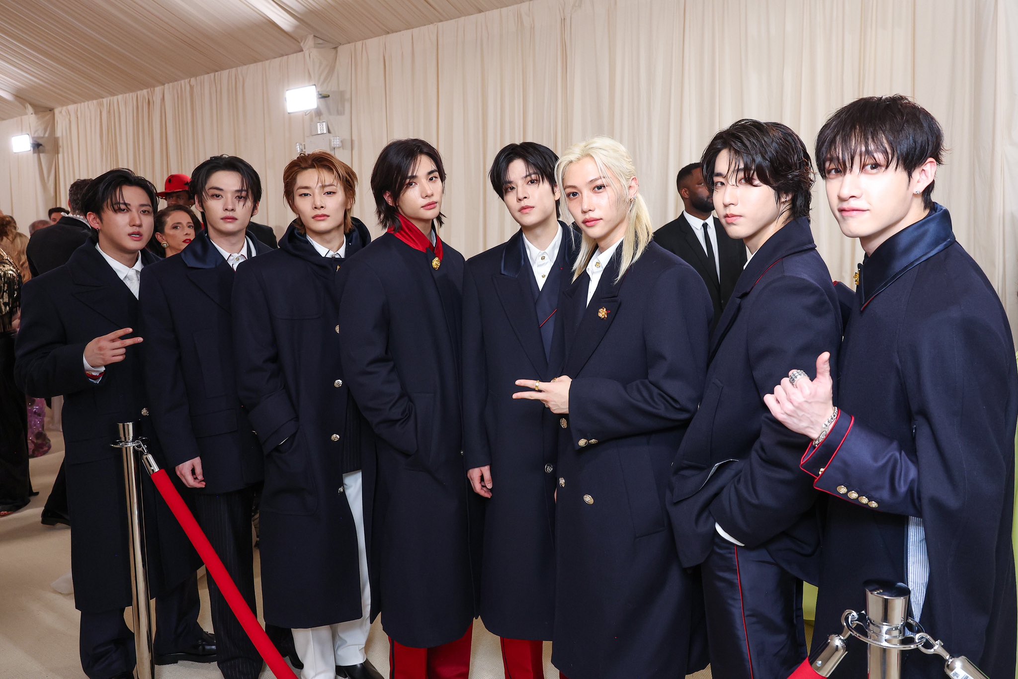 Stray Kids tampil di Met Gala 2024. (Istimewa)