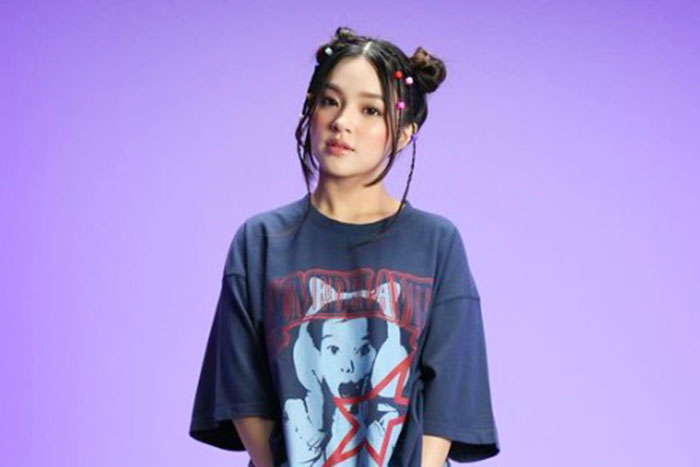 Eca Aura dalam salah satu unggahan Instagramnya