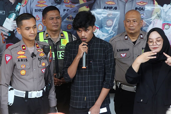 Arga Cahayaputra, 22, warga Griya Shanta, Jatimulyo, Lowokwaru adalah pelaku tabrak lari tukang sampah di Dinoyo