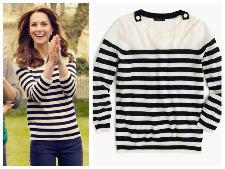 Ilustrasi baju motif garis-garis. (Pinterest)