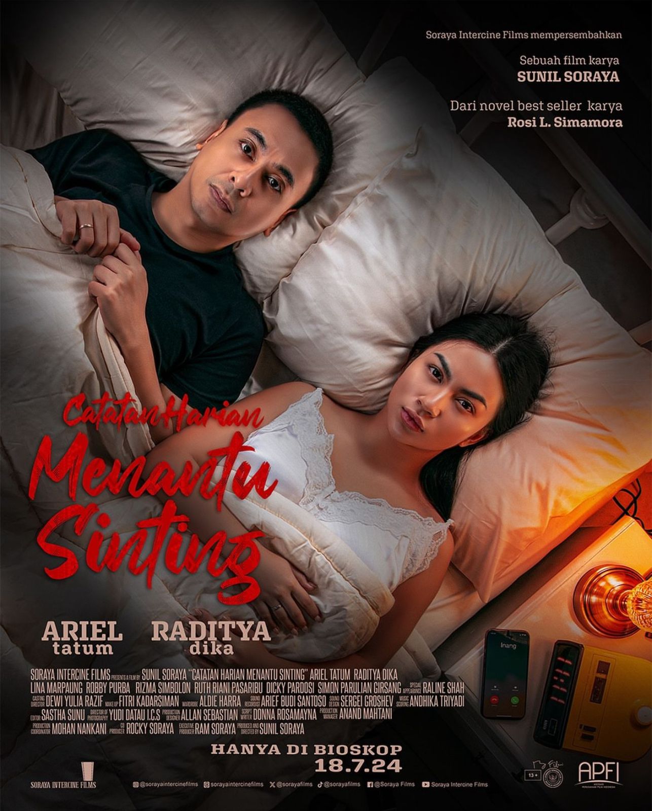 Poster film Catatan Harian Menantu Sinting. (Instagram)