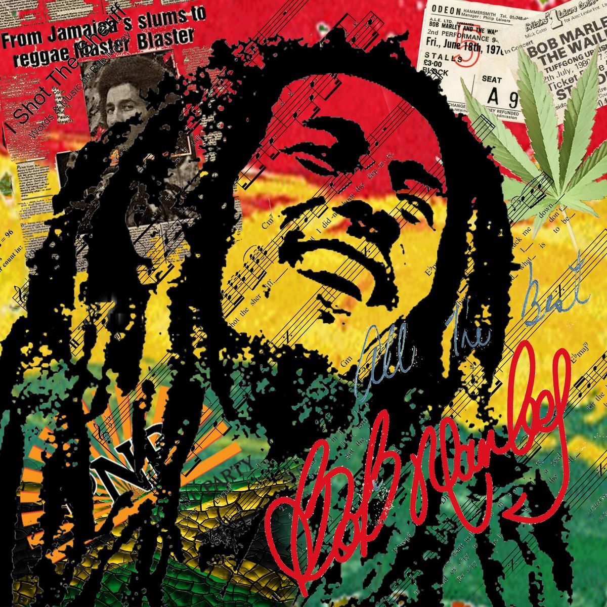 Bob Marley. (Pinterest)