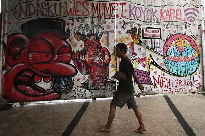 Bekas bioskop Merdeka, lokasi yang dibidik sebagai alternatif tempat parkir Kajoetangan Heritage