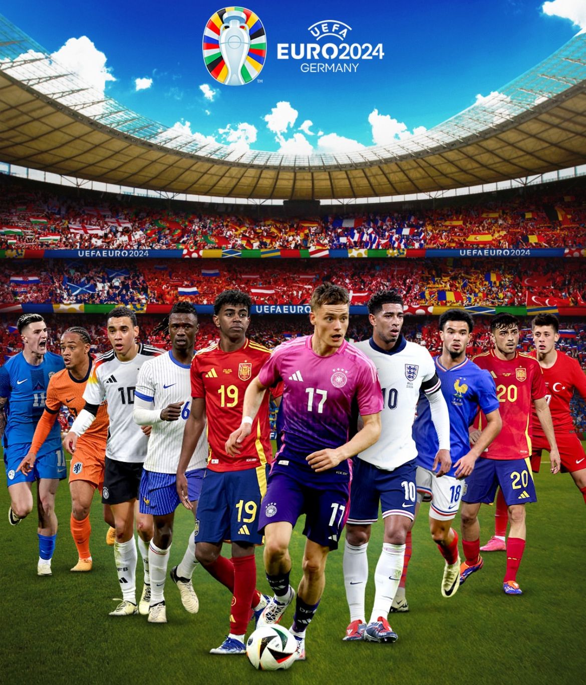 Poster UEFA Euro 2024.