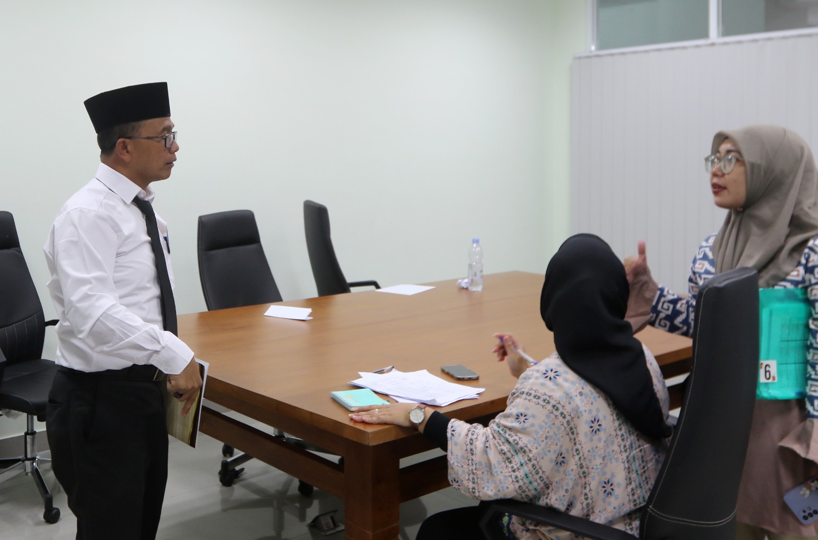 Suasana tes calon Dirut PDAM Kota Malang di kampus UM