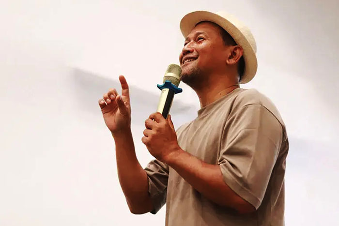 Heri Cahyono, calon Wali Kota Malang dalam Pemilu 2024 dari jalur independen.