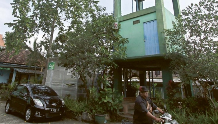 DAPAT PERHATIAN: Hippam di Kelurahan Ciptomulyo, Kecamatan Sukun ini sudah dipergunakan sejumlah warga sekitar sejak beberapa waktu terakhir.