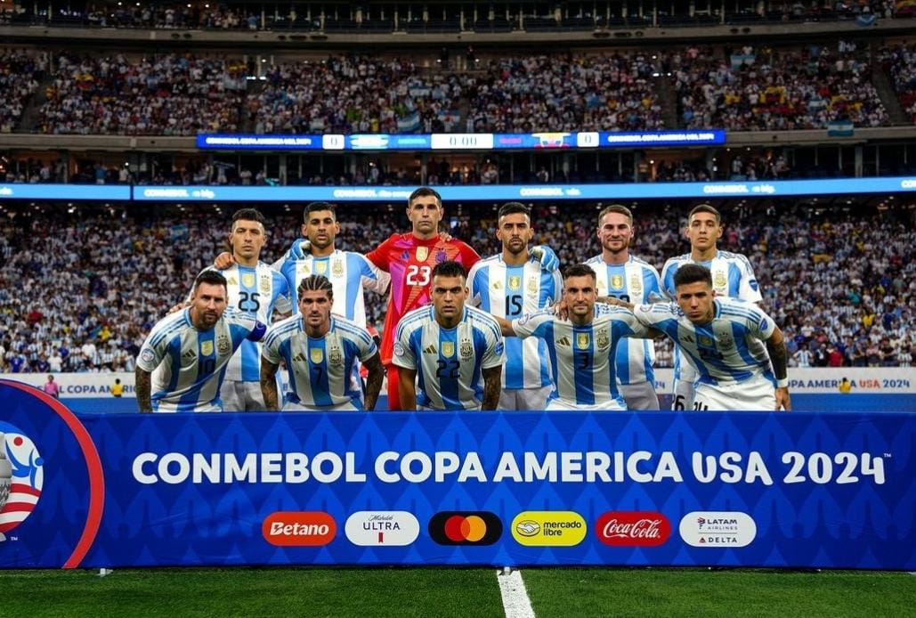 Skuad Argentina dalam Copa America USA 2024. (Istimewa)