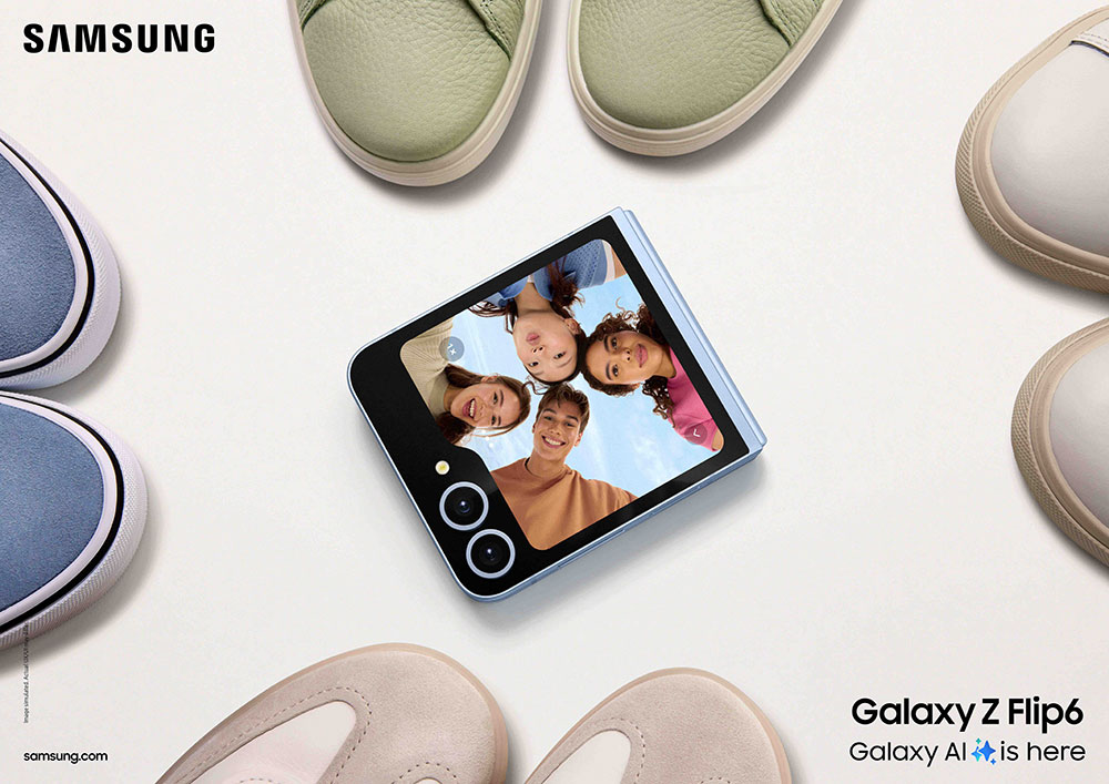 Kemampuan kamera Galaxy Z Flip6 bisa membuat pengguna punya banyak cara baru untuk berkreasi
