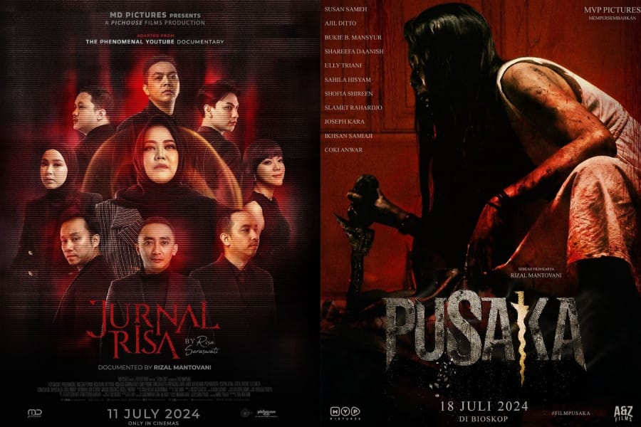 Film horor Indonesia terbaru Juli 2024 (Instagram @jurnalrisa_md & @mvppictures_id)
