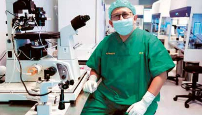 KONSISTEN: Ruang laboratorium sudah diakrabi Arief Boediono sejak 1980-an.
