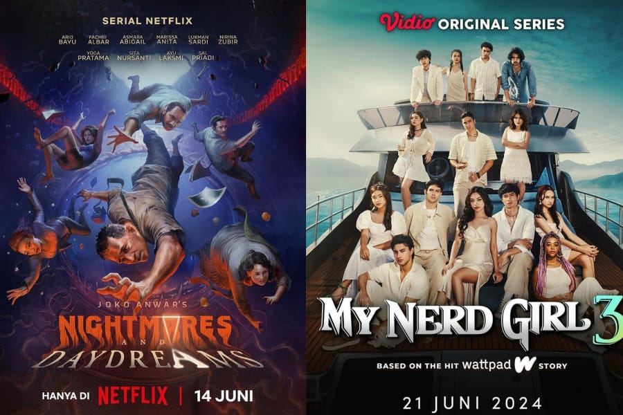 Series Indonesia Terbaru 2024 yang Wajib Ditonton (Instagram @jokoanwar & @mynerdgirl_series)