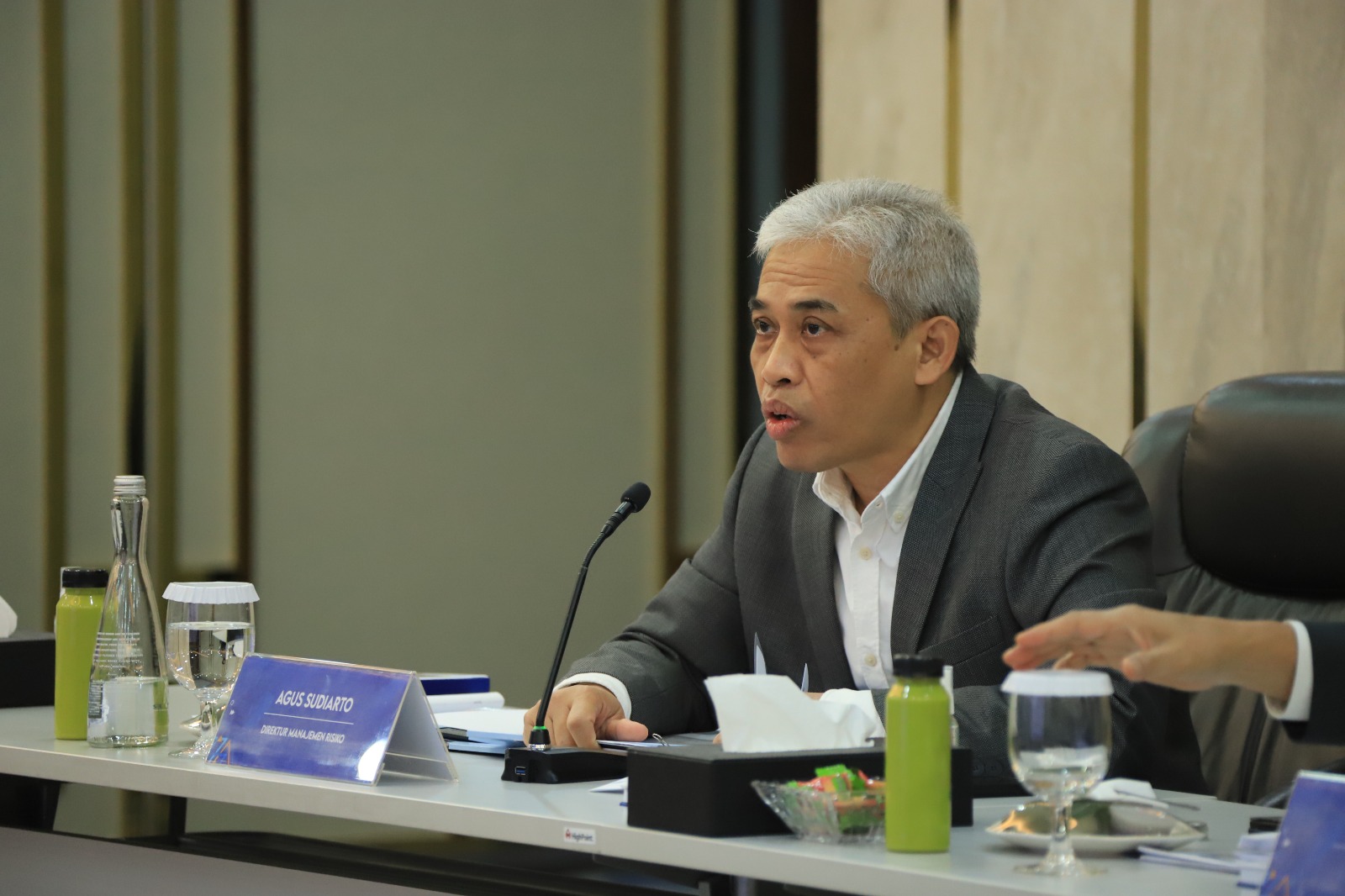Direktur Manajemen Risiko BRI Agus Sudiarto