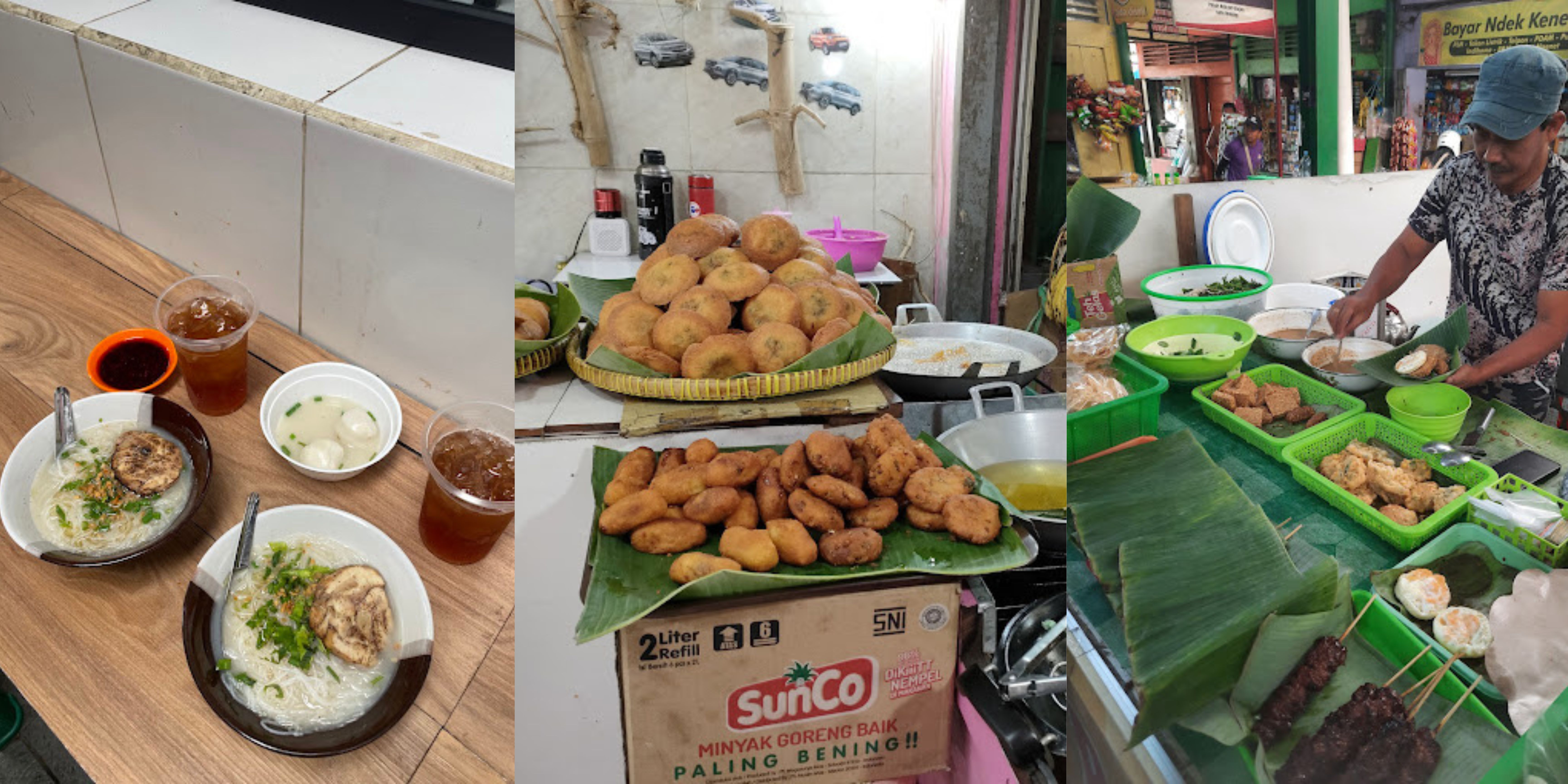 Tampilan Kuliner di Pasar Klojen (Dokumentasi Google Maps)