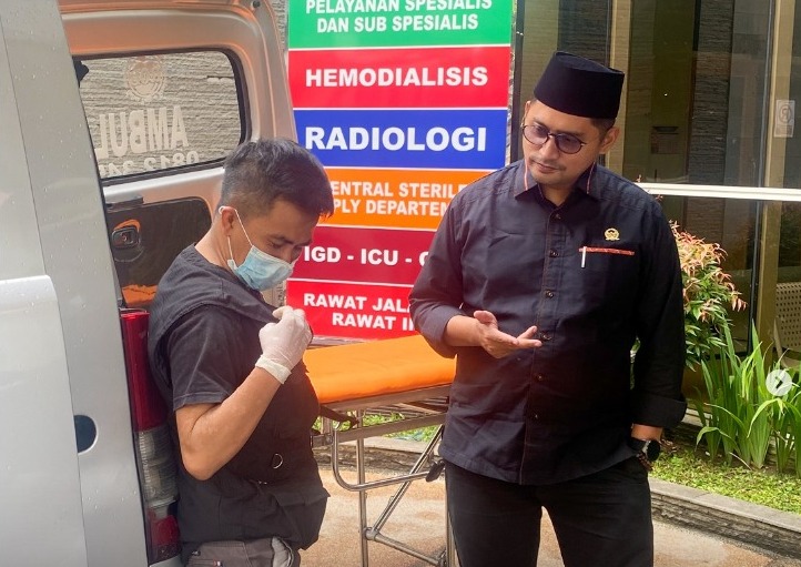 Ahmad Fuad Rahman (Kanan), anggota DPRD Kota Malang yang masuk bursa bakal calon pasangan Wahyu Hidayat di Pilwali 2024