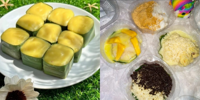 Ketan Duren Ala Nana & Pos Ketan Legenda Malang. (instagram @duniakulinermalang & @foodie.foodiefood)