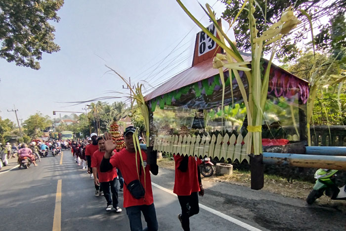 Ilustrasi kemacetan di jalanan Malang bila terjadi karnaval