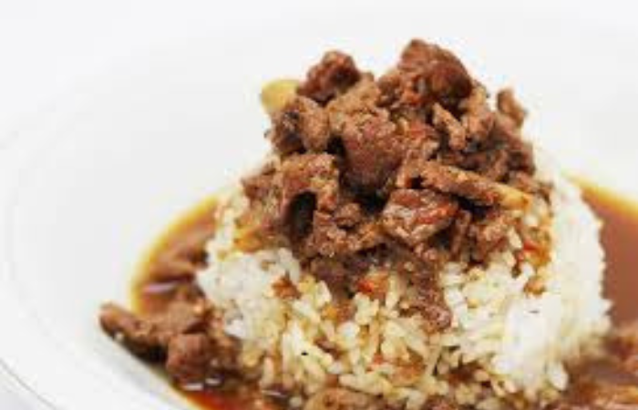 Nasi Krengsengan, Salah Satu Menu di Warung Asih, Lawang, Kabupaten Malang