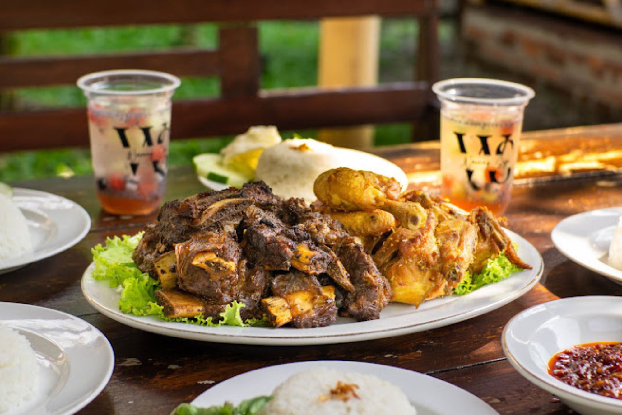 Tampilan Menu Masakan di Restoran Warung Siji House and Resto Turen (google maps)
