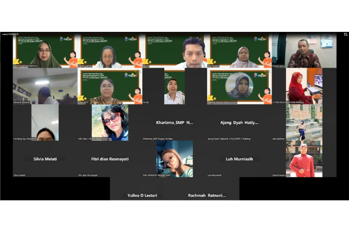 PERDANA : Technical Meeting peserta lomba yang dipimpin langsung oleh Kepala SMAN 1 Malang Dr Basuki Agus Priyana Putra MPd.