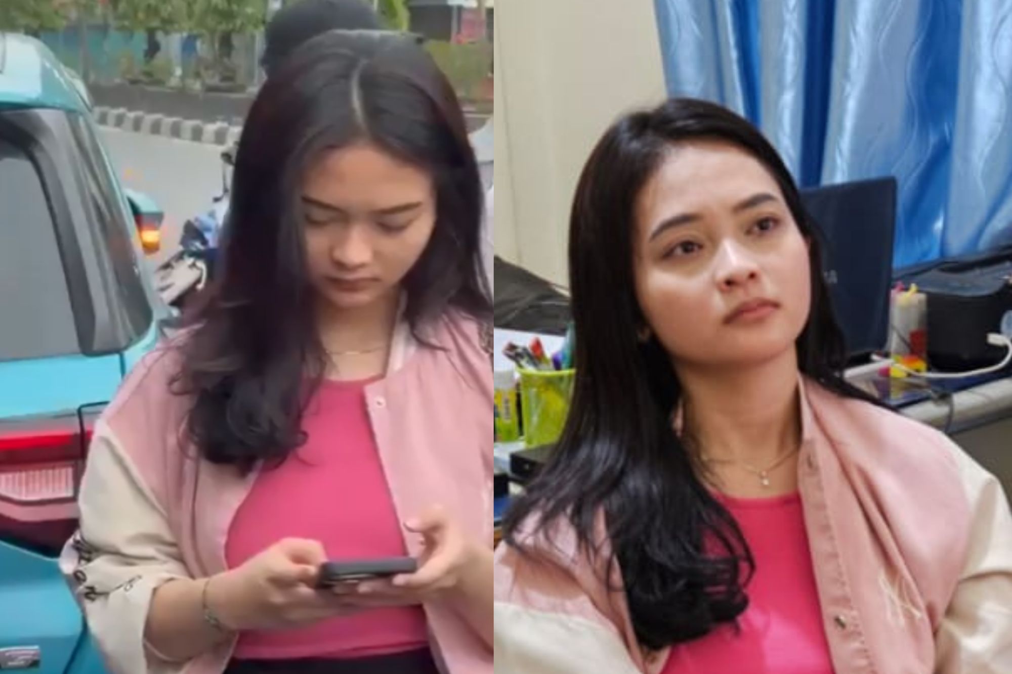 Potret Marissa Putri Setelah Menabrak Korban (x/jiihan_sw)