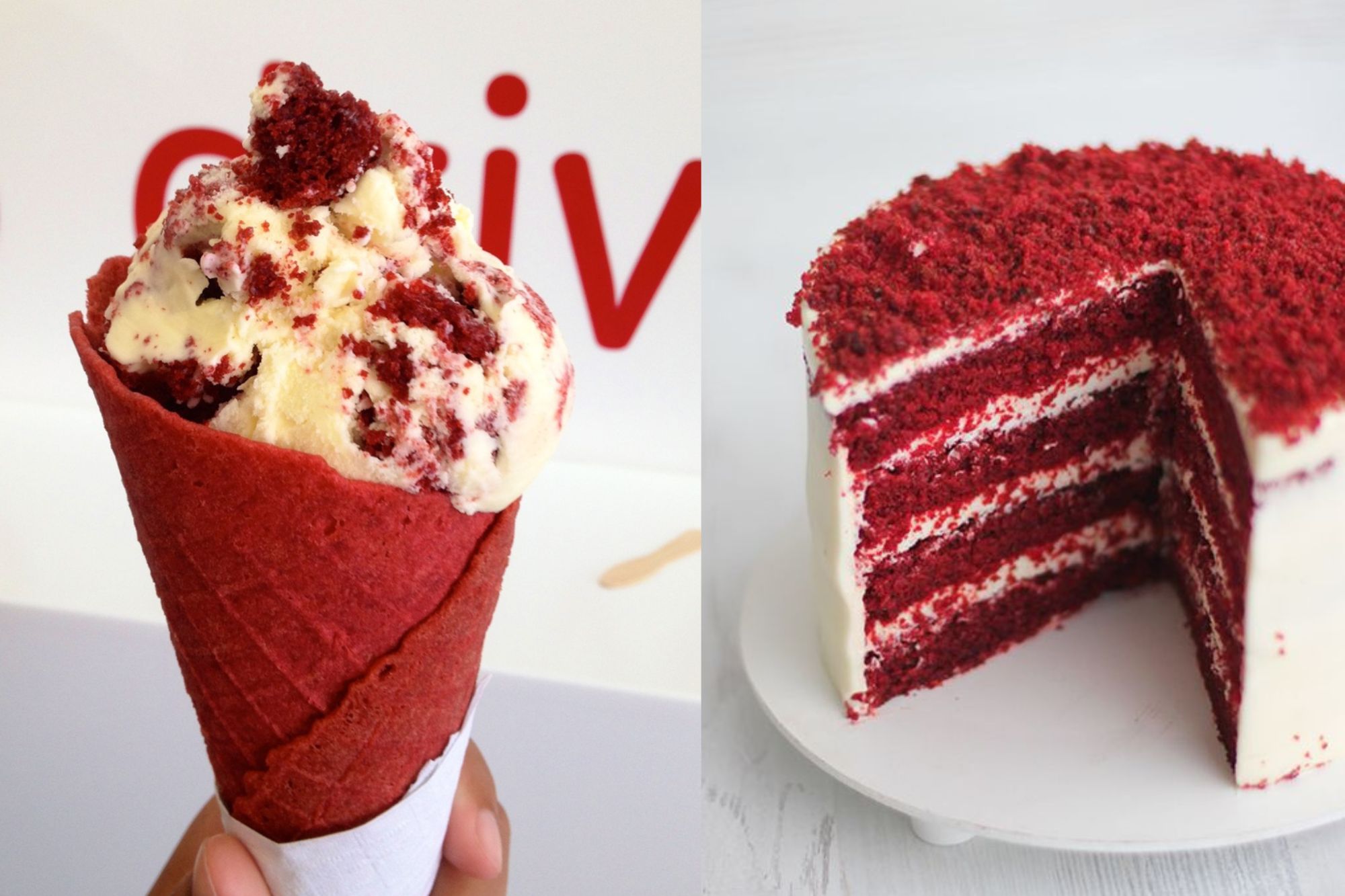 Tampilan Kuliner Red Velvet (source: pinterest)
