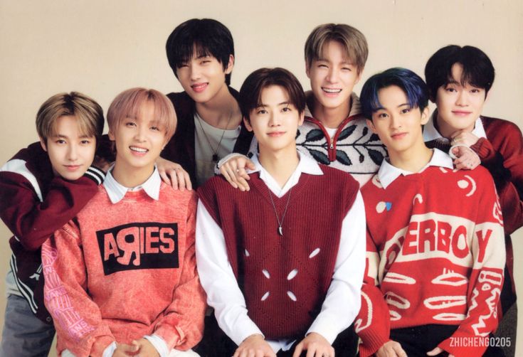 Potret Tujuh Member NCT Dream (source: pinterest)