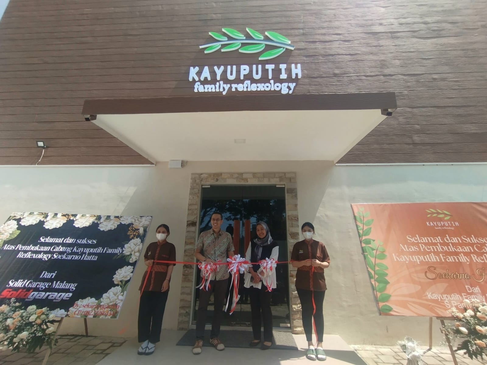 Grand opening cabang baru Kayuputih Family Reflexology.