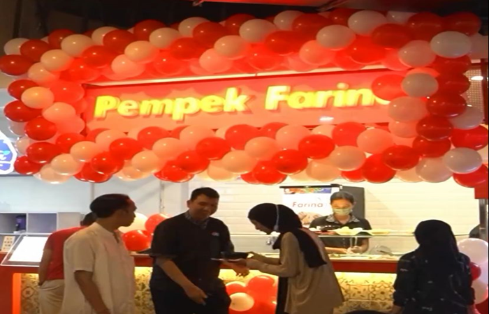 Cabang ke-59 Pempek Farina di MOG Malang.