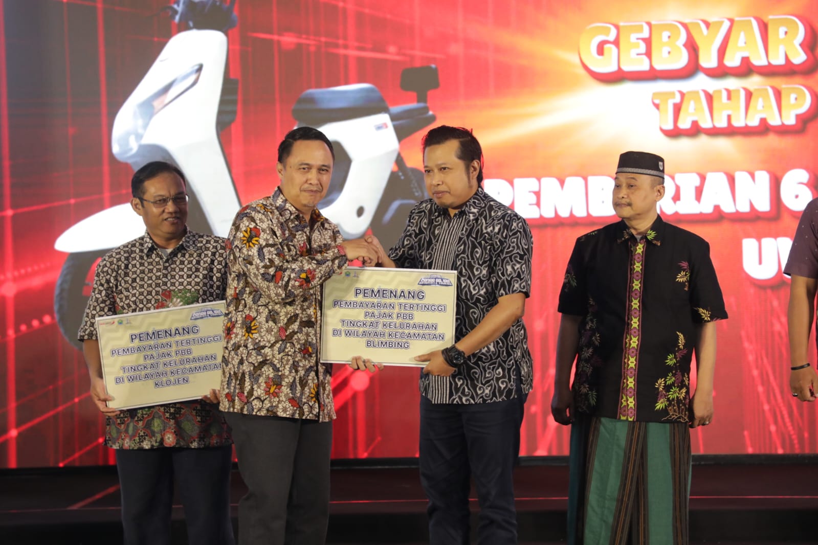 Momen di Acara Gebyar Sadar Pajak