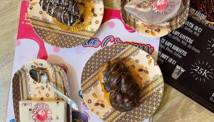 Potret menu di Griya Eskimo. (instagram @jessiefoodiaries)