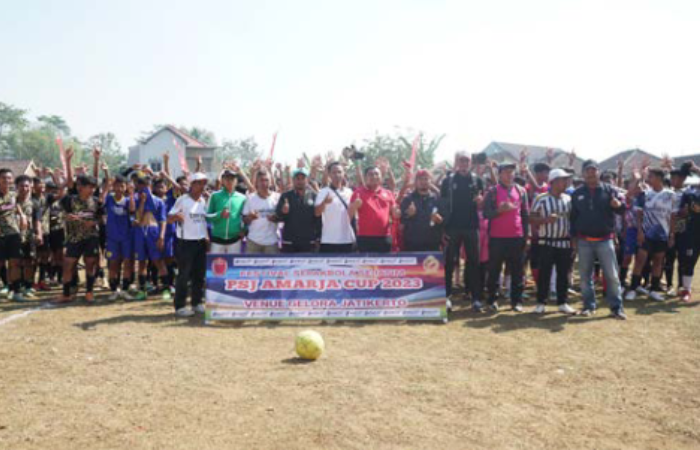 INSPIRATIF: drh Puguh Wiji Pamungkas foto bersama pemenang PSJ Amarha Cup 2023.