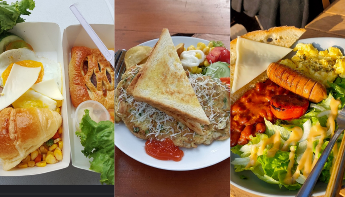 Dari Kiri, Makan Ala Bule, European Healthy Breakfast, Klub Breakfast