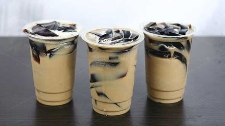 Ilustrasi Es Cappucino Cincau (source: pinterest).