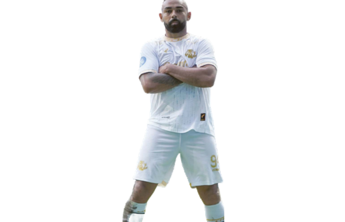 SEMAKIN TERMOTIVASI: Dalberto Luan Belo melakukan selebrasi seusai membobol gawang PSM Makassar dalam laga Minggu lalu (15/9)