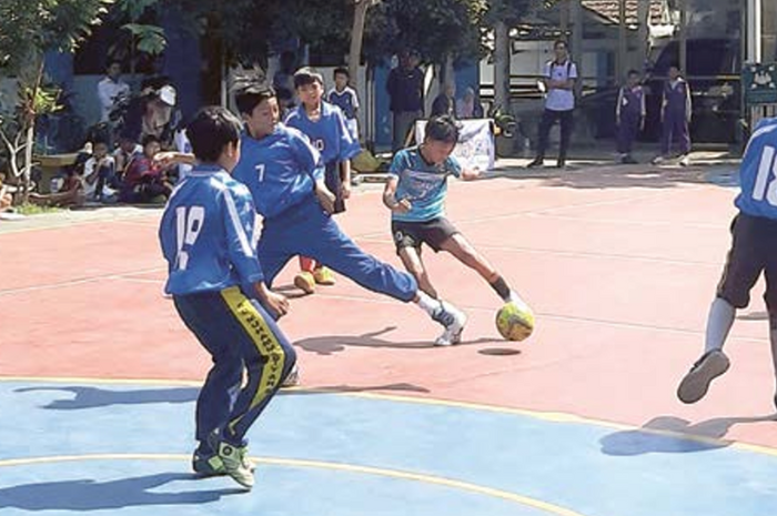 SENGIT: Futsal menjadi salah satu cabor yang dipertandingkan dalam Petapem 2024.