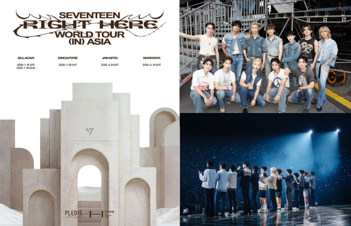 Poster resmi konser SEVENTEEN tahun 2025