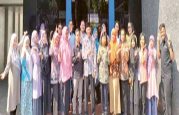 PEDULI LITERASI: Diklat Jurnalistik Guru se-Kecamatan Klojen yang dilaksanakan di Kantor Jawa Pos Radar Malang, 2023 lalu.