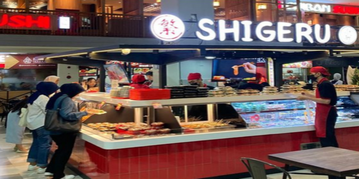 Gerai Shigeru di Lantai UG Malang Town Square (Instagram shigerudeli)