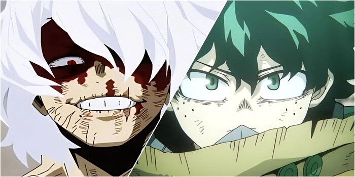 Deku vs Shigaraki My Hero Academia 379 (Image via Kohei Horikoshi/Shueisha)