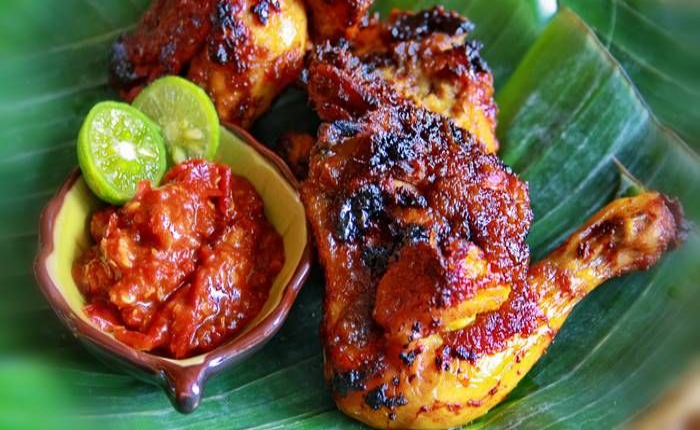 Ilustrasi Ayam Bakar (source:pinterest)
