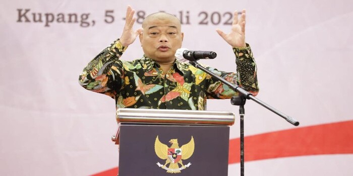 Romo Benny Tutup Usia, (Foto laman BPIP)