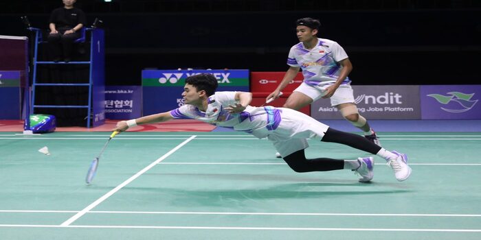 Leo Rolly Carnando dan Bagas Maulana (Dok. PBSI)